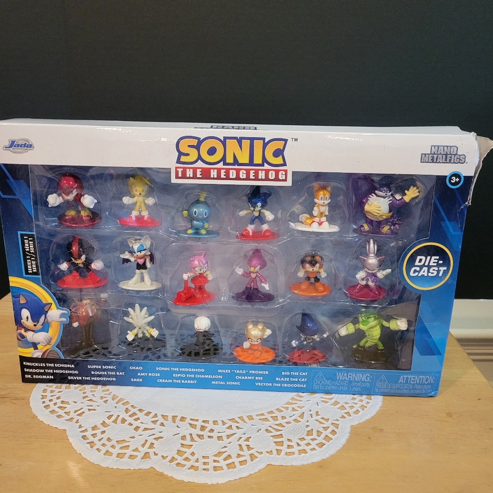 Sonic the Hedgehog Nano Metalfigs Set
